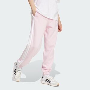 NWT Adidas Women's Essentials 3-Stripes French Terry Clear Pink Joggers